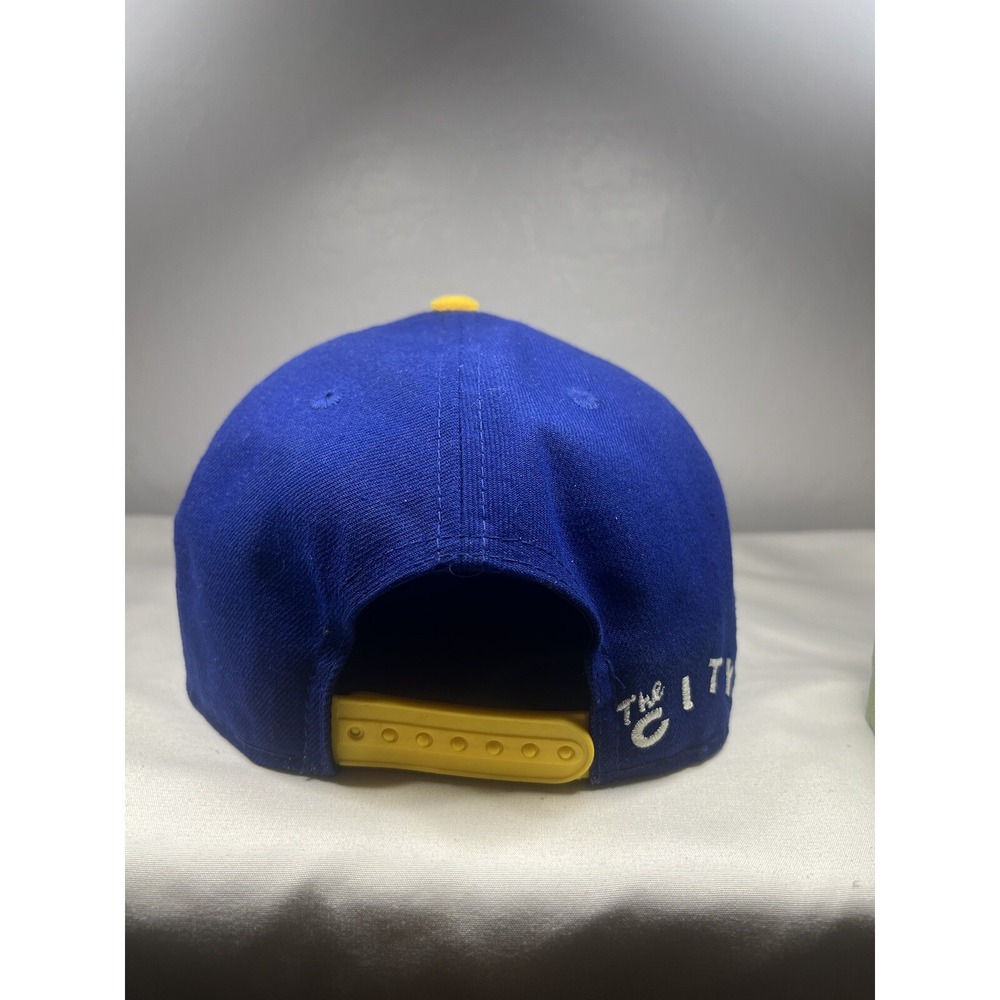 Snap Back Hat Golden State Warriors The City Hardwood Classic New Era 9FIFTY Cap - Picture 8 of 16